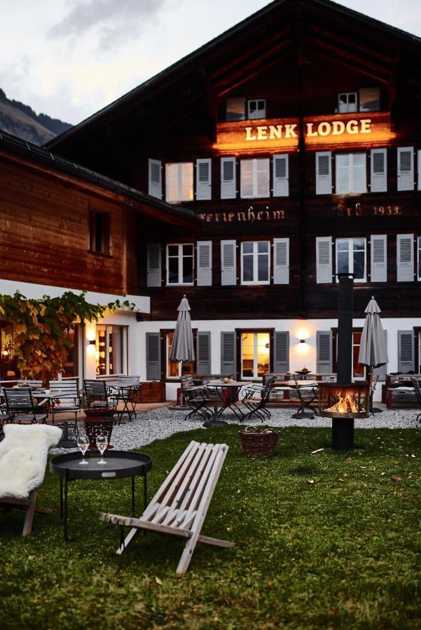 Lenk Lodge - Boutique & Design Hotel Und Apartements Esterno foto