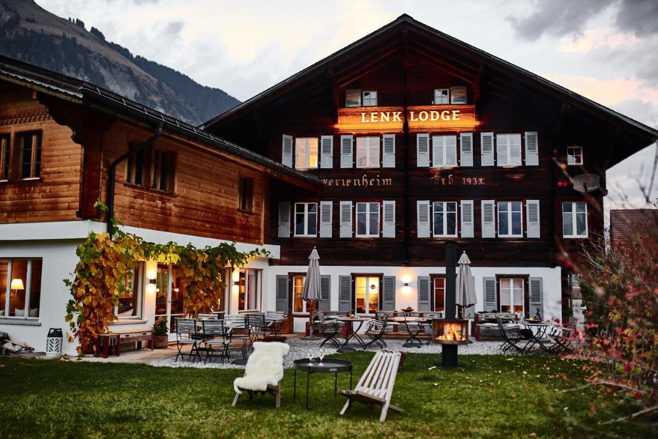 Lenk Lodge - Boutique & Design Hotel Und Apartements Esterno foto